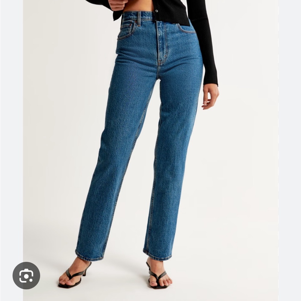 Abercrombie & Fitch Straight Leg 90s Women's Jeans